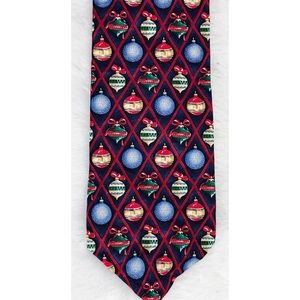 VTG Hallmark Silk Christmas Tie